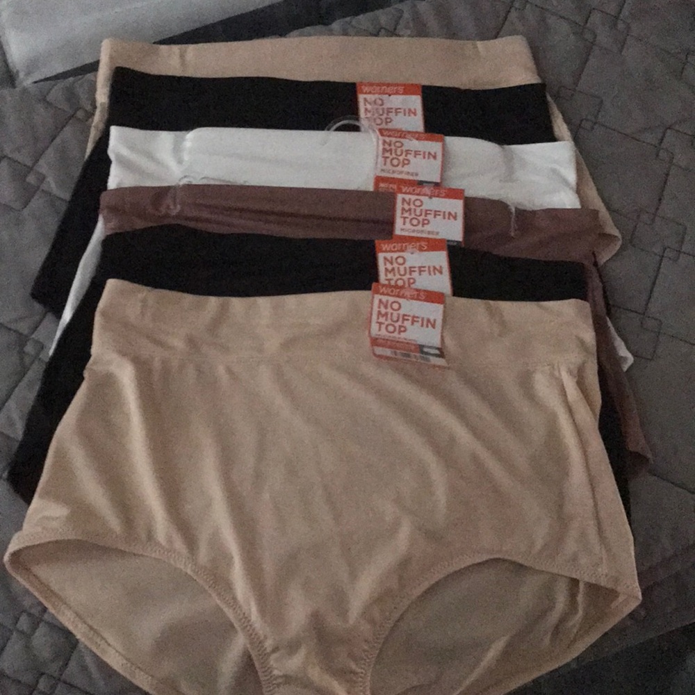 NWT 6 pairs Warner’s panties